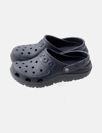 Croos Sandalia goma azul marino