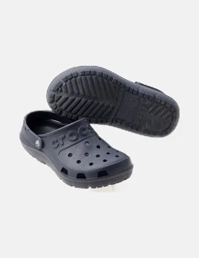 Croos Sandalia goma azul marino