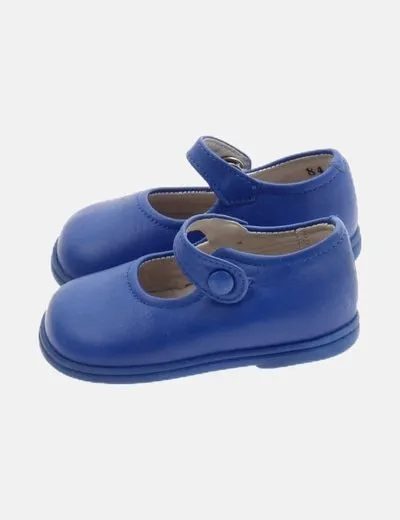 CUCADA Zapato polipiel azul
