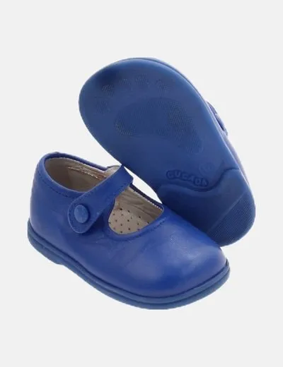 CUCADA Zapato polipiel azul