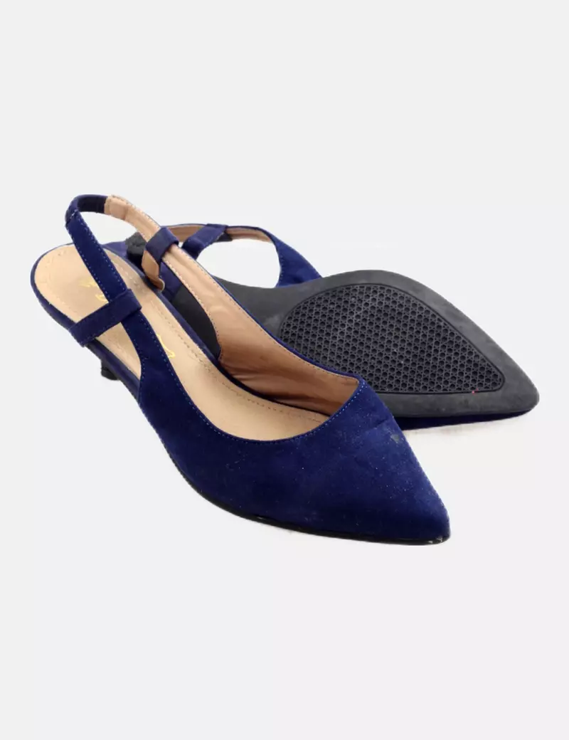 Davinia Zapato azul básico