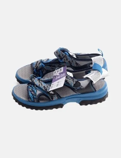 Decathlon Sandalia azul de agua
