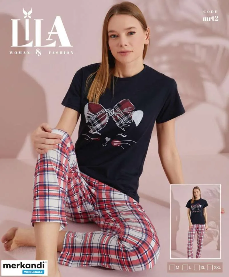 Descubre nuestra colección de pijamas de mujer con una amplia gama de colores y variantes de lencería.