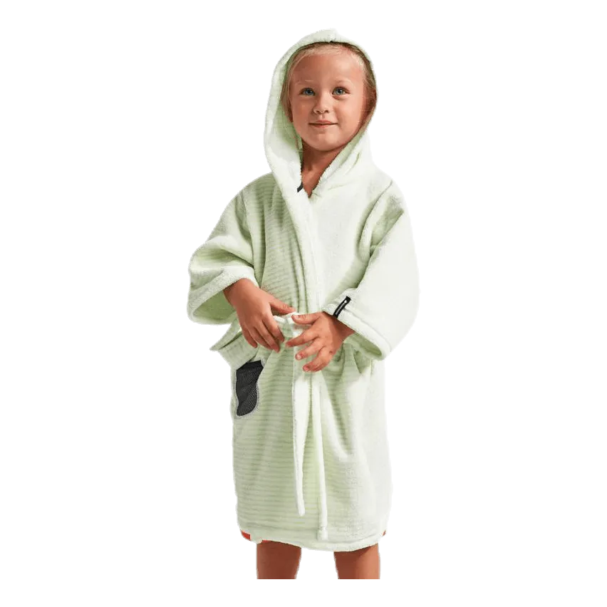 Didriksons Pier Kids Beach Robe Green