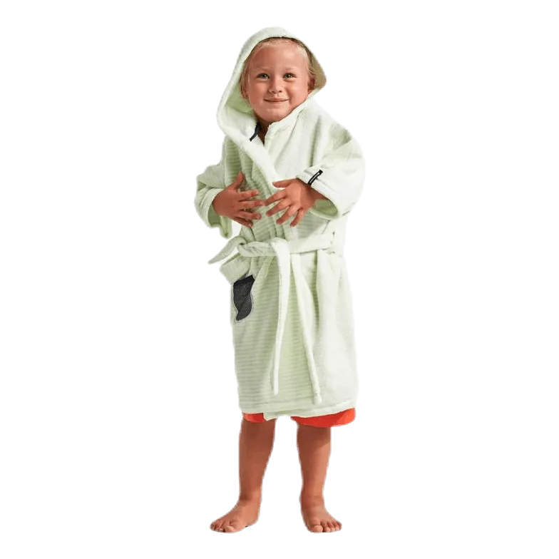 Didriksons Pier Kids Beach Robe Green