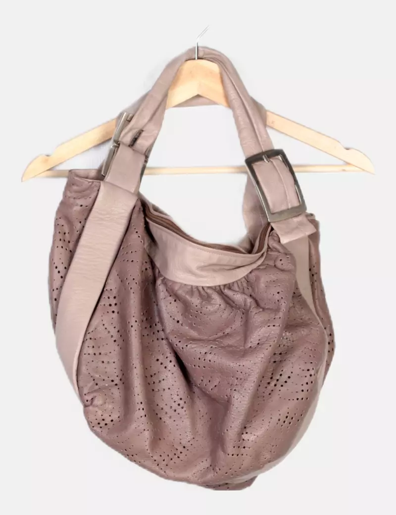 Dona Bolso gris calado