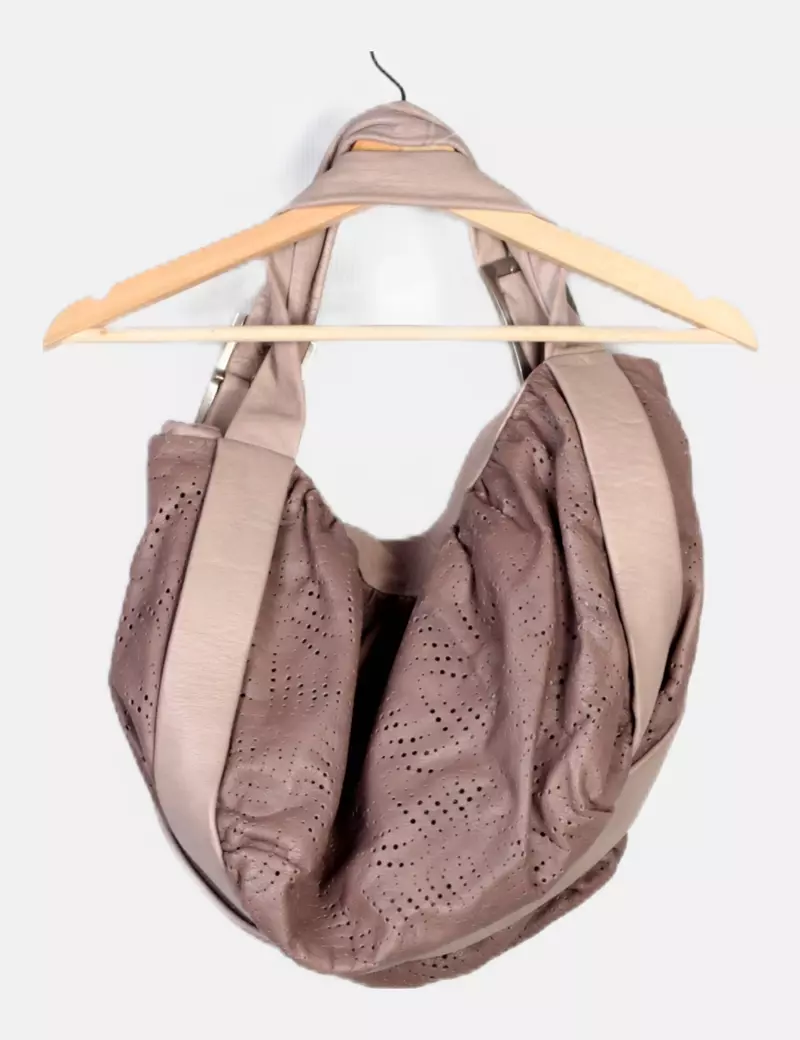 Dona Bolso gris calado