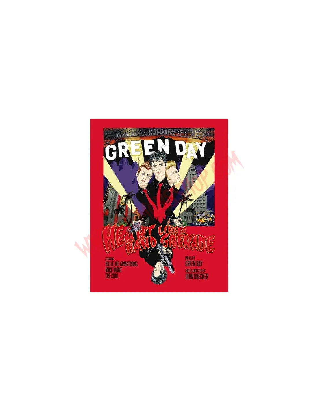 DVD Green Day ‎– Heart Like A Hand Grenade