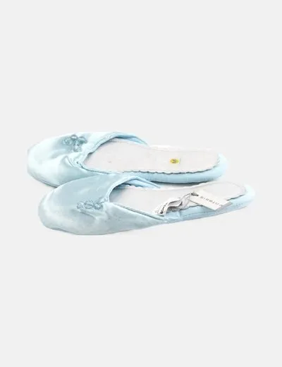 Enfasis Zapatillas con neceser azul