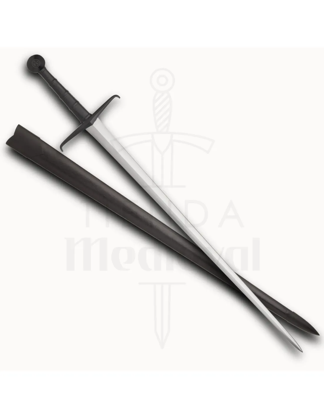 Espada del Príncipe Negro contra armadura de placas (112 cm.)