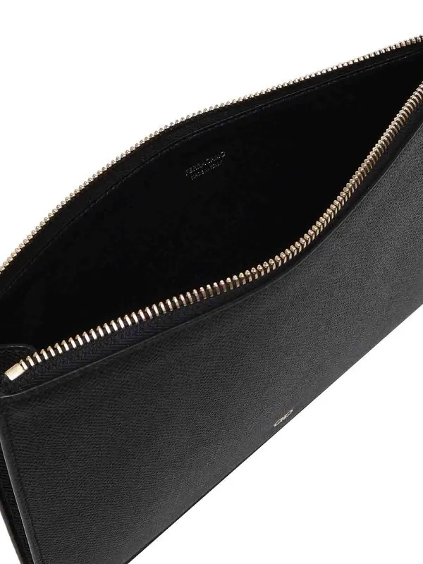 FERRAGAMO BOLSO CLUTCH  NEGRO