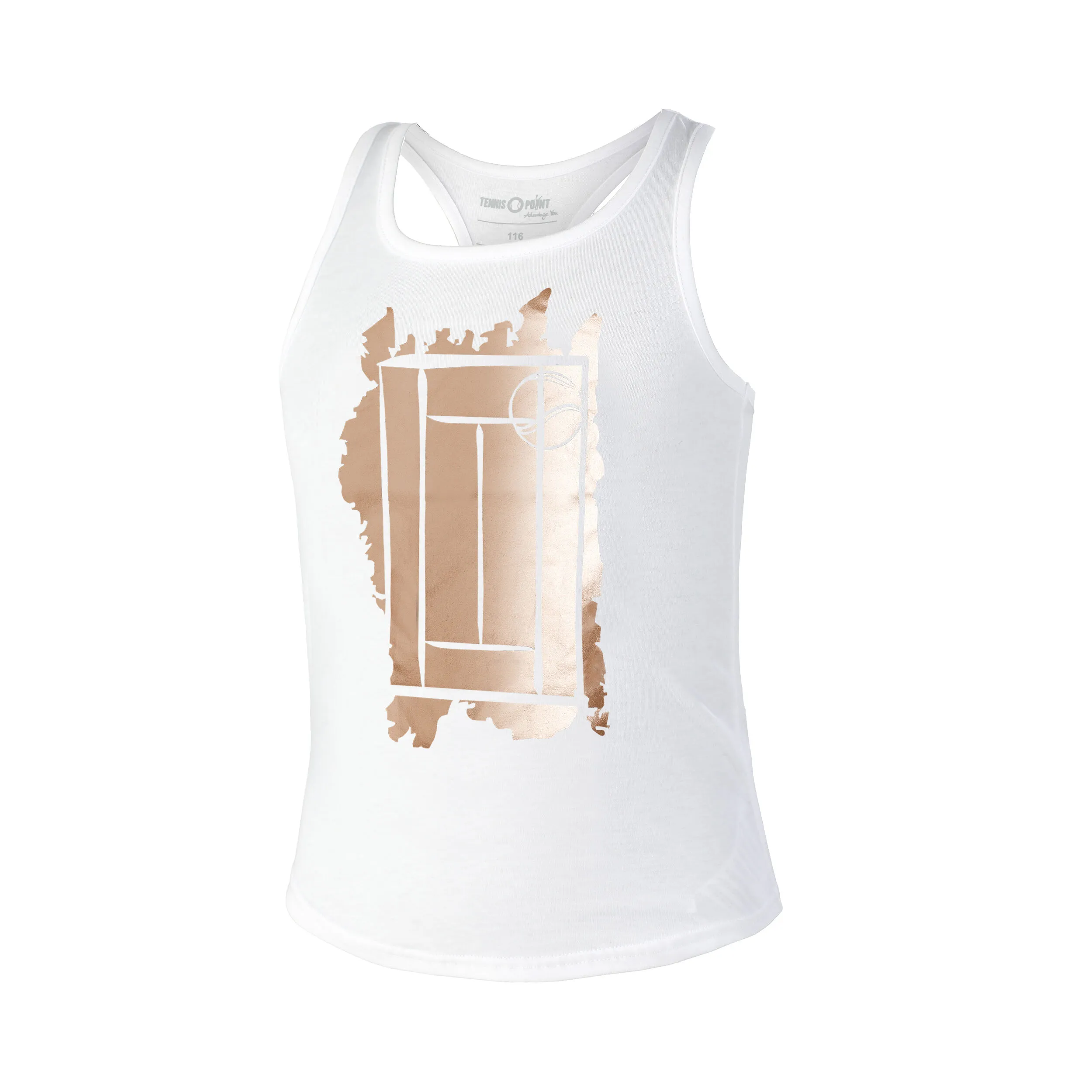Glitter Court Camiseta De Tirantes Chicas
