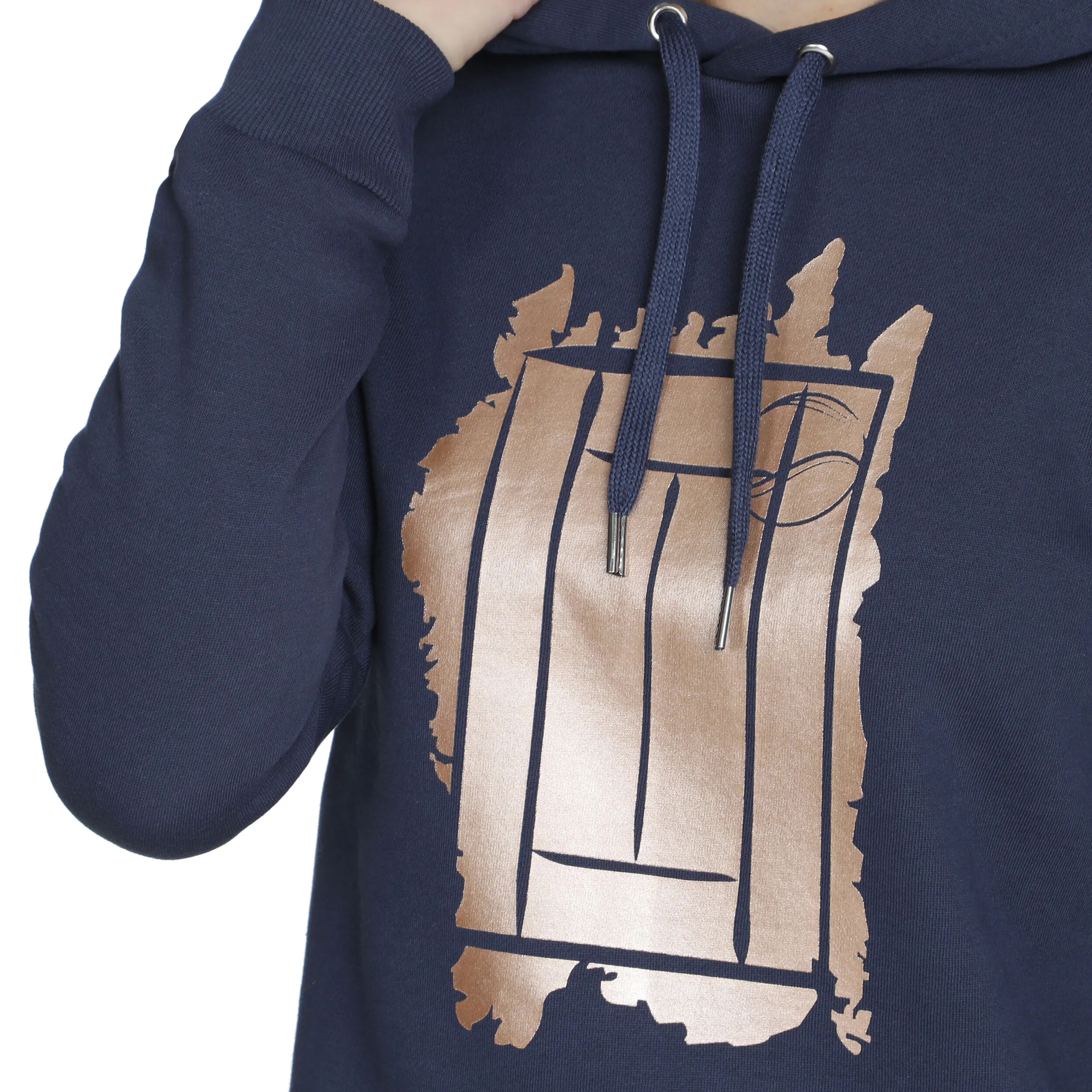 Glitter Court Sudadera Con Capucha Mujeres