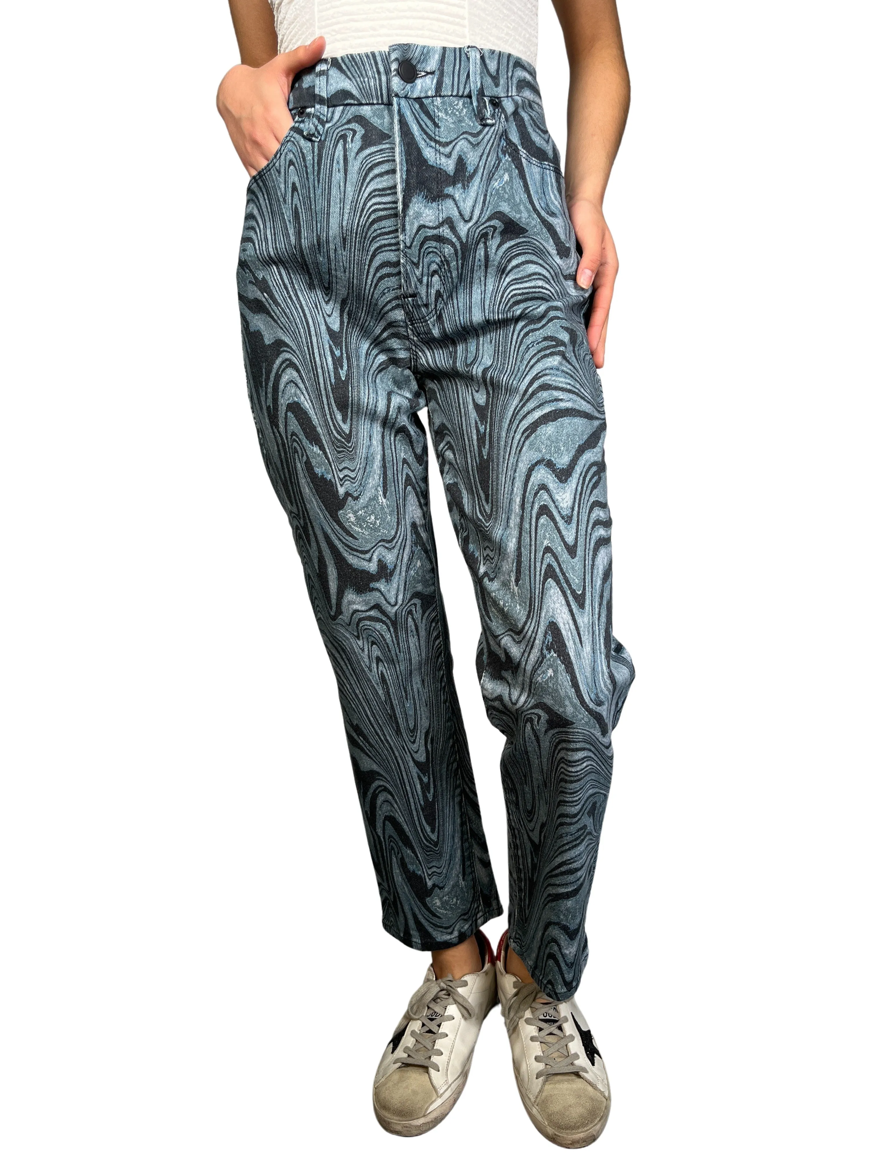 GOOD AMERICAN Pantalón Estampado