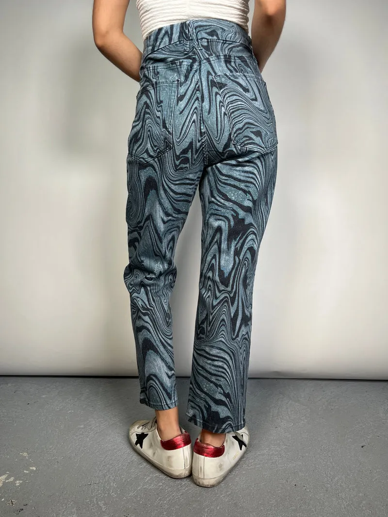 GOOD AMERICAN Pantalón Estampado