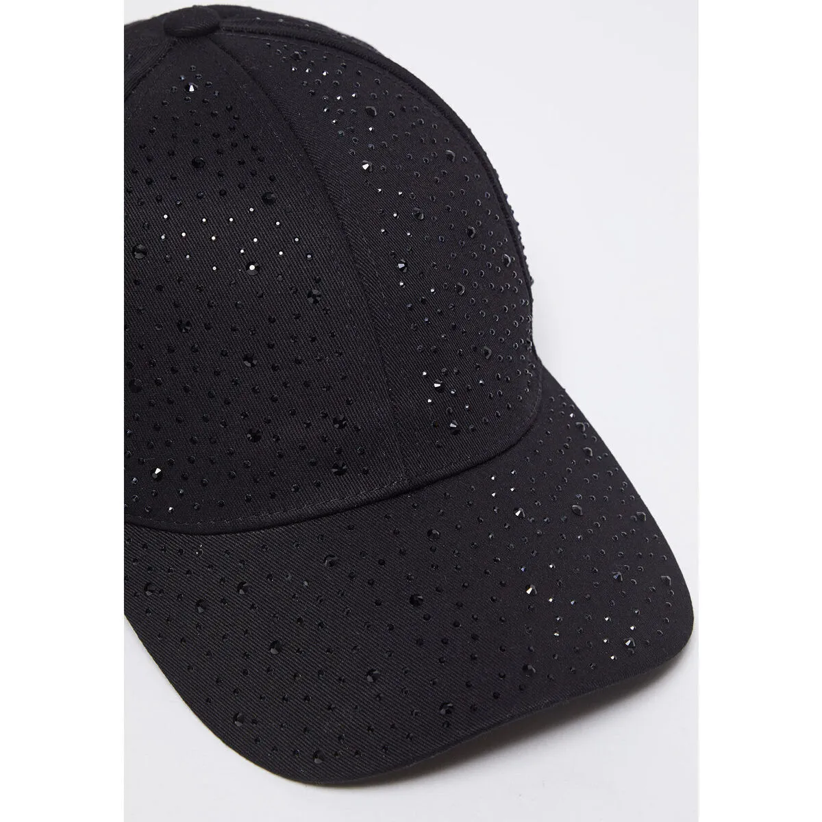 Gorra de béisbol con strass