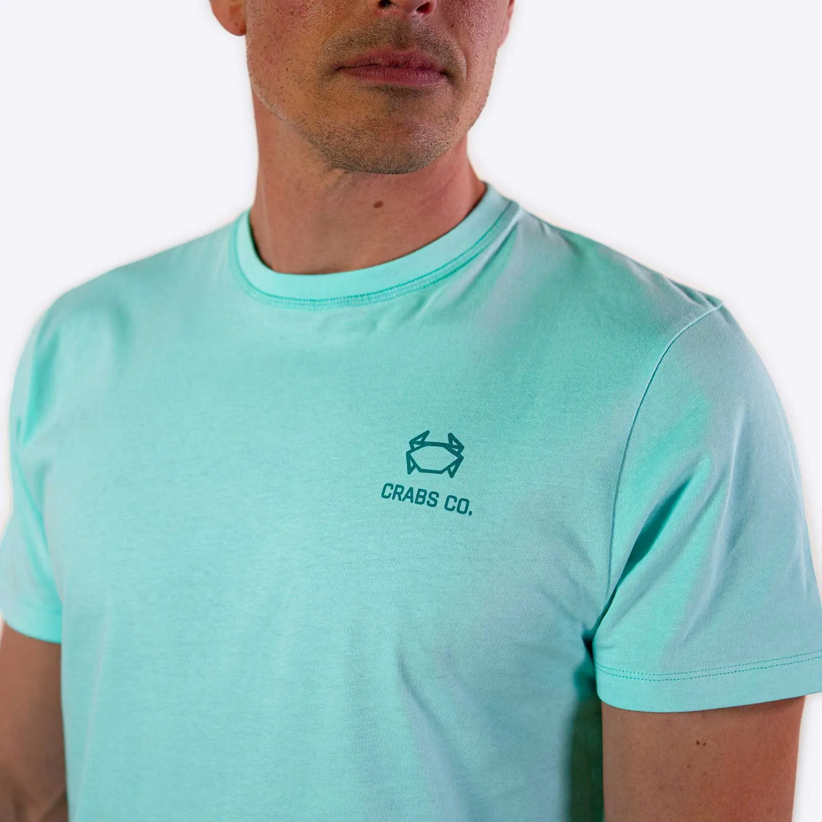 GREEN MAN’S TSHIRT – GREEN CRAB