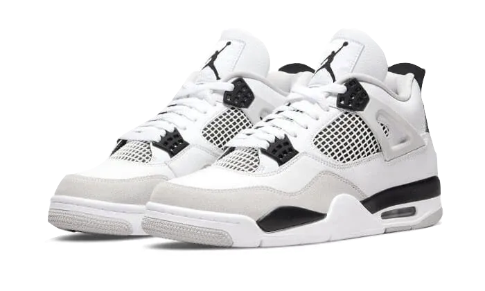 JORDAN 4 RETRO  MILITARY BLACK