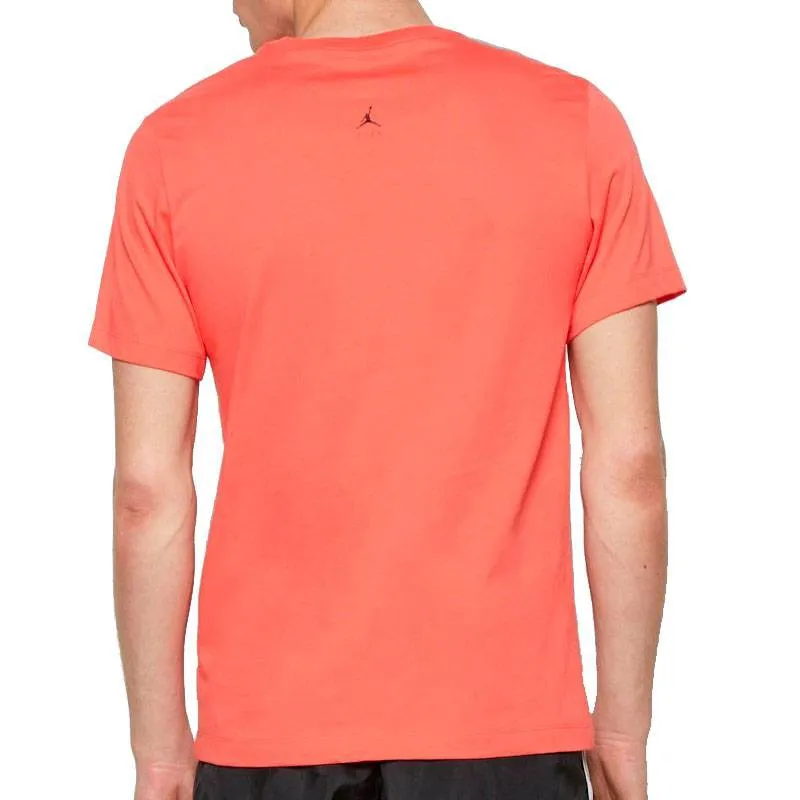 JORDAN MVP WORDMARK CREW TEE ROSA
