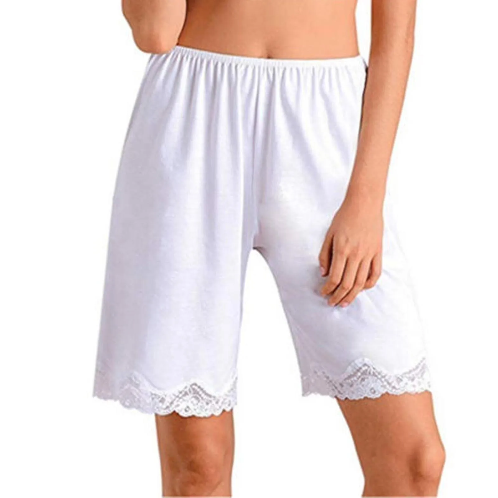 LENCERíA DE MUJER PIJAMA PANTALONES CORTOS SATéN PETTIPANTS SNIPIT CULOTTES SLIPS BLOOMERSYUJIA