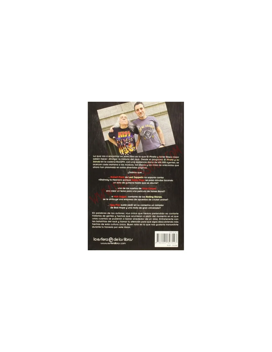 Libro Las Mejores Anécdotas Del Rock & Roll (Fuera de colección)