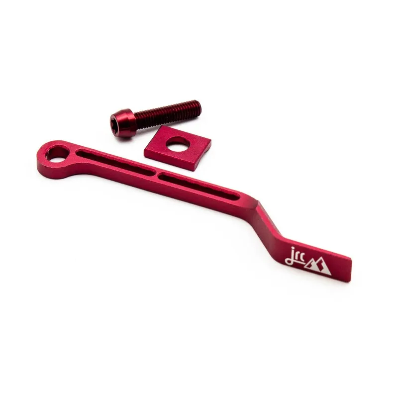 LIGHTWEIGHT ANODIZED CHAIN CATCHER  DOUBLE RED