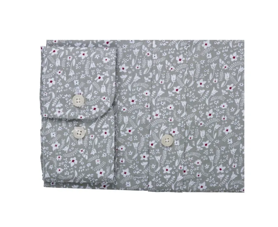 LIME GREEN & RED PRINTED SHIRT  SYMPHORIEN