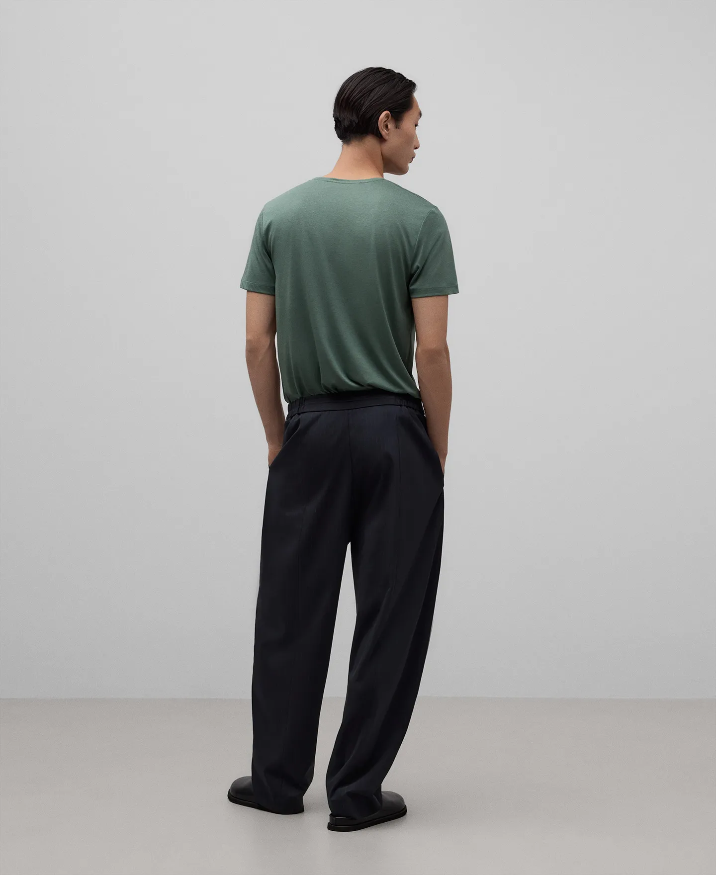 LYOCELL AND COTTON TSHIRT MAN