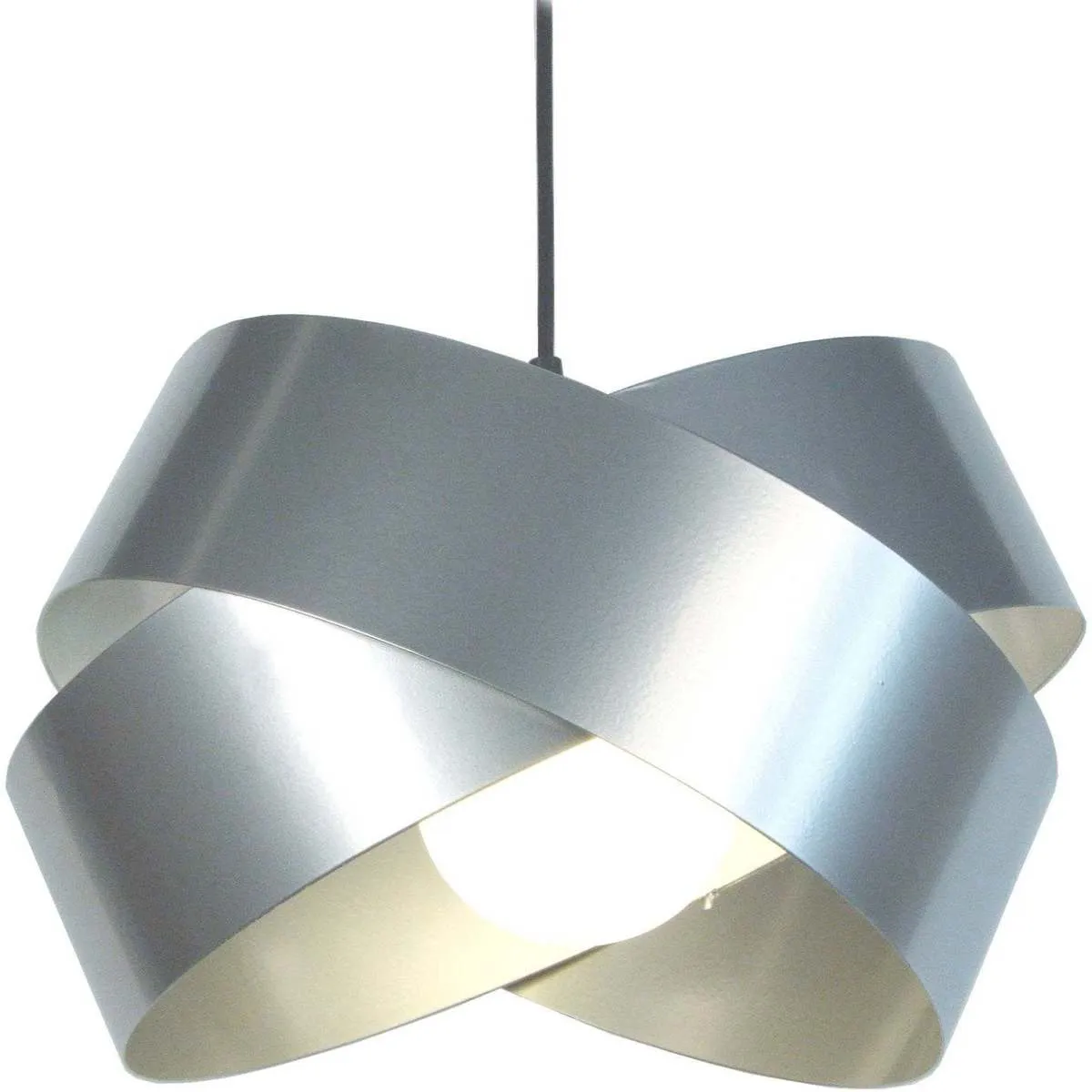 Lámpara colgante redondo metal aluminio
