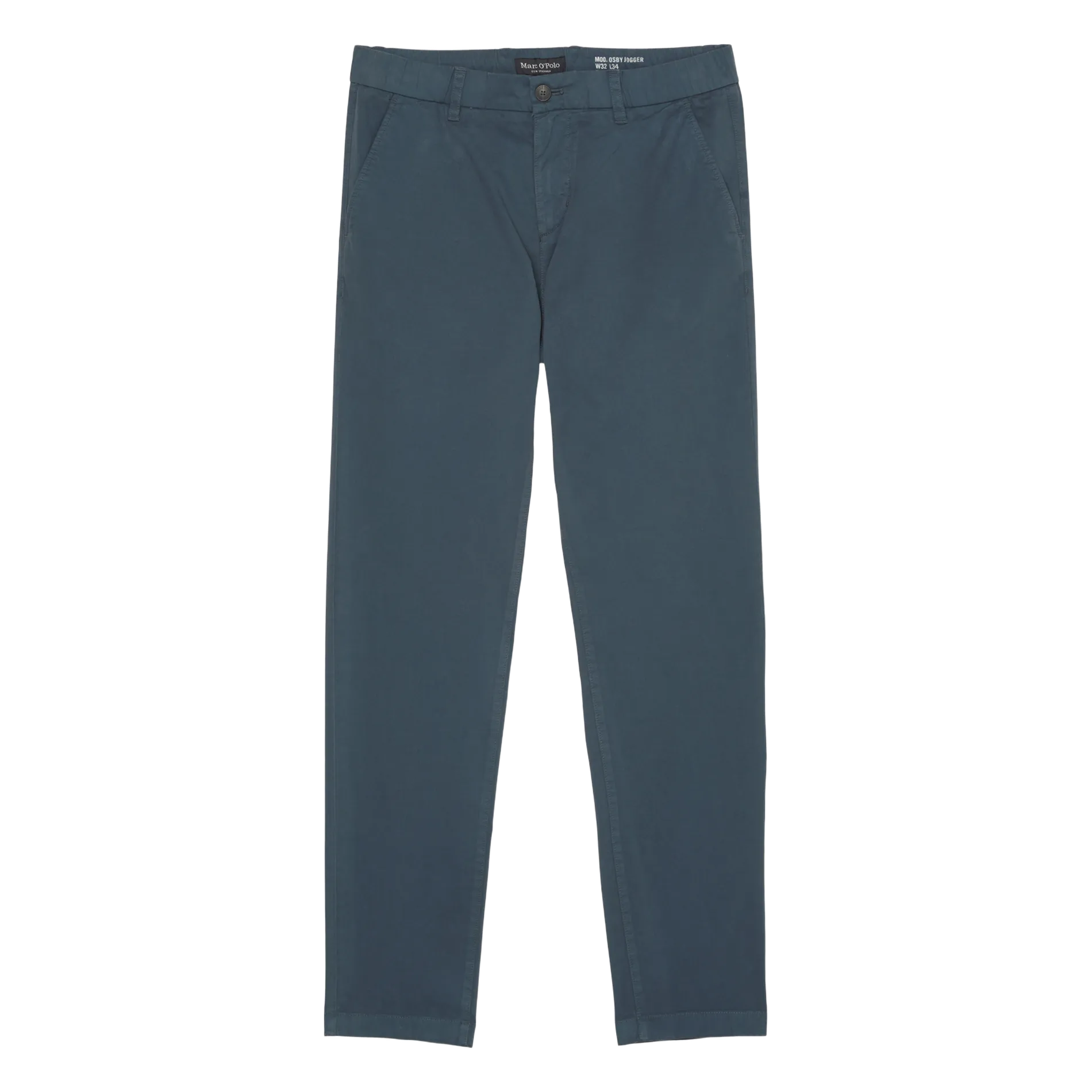MARC O'POLO OSBY  PANTALóN RECTO DE MEZCLA DE ALGODóN ORGáNICO EN AZUL
