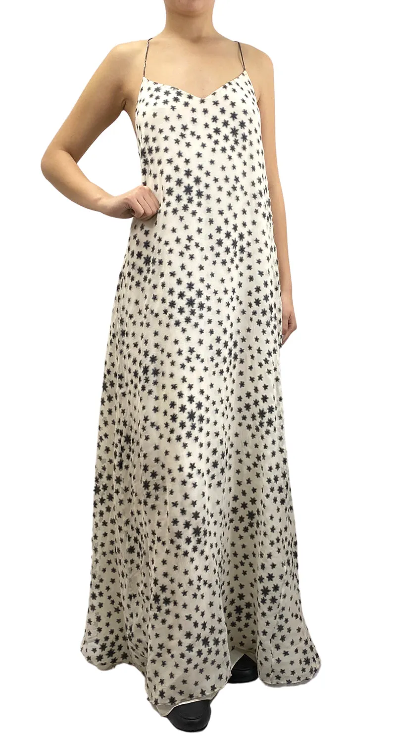 MARIE FRANCE VAN DAMME Vestido Seda Star Luxer