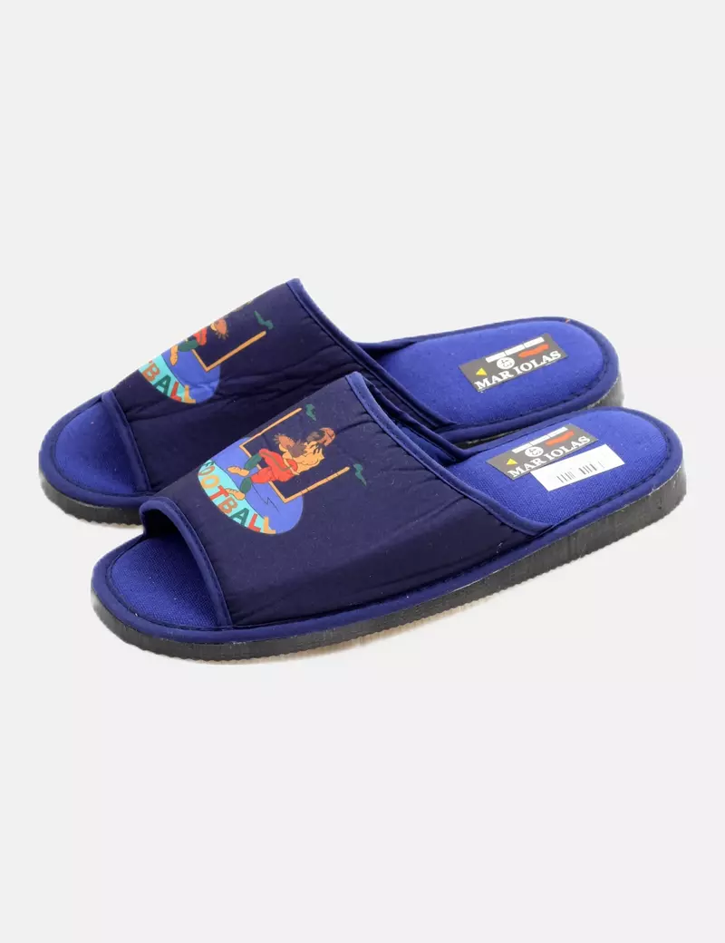 Mariola's Zapatilla casa azul marino