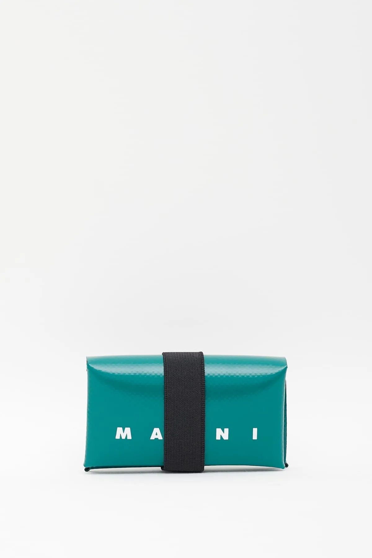 MARNI GREEN PVC ORIGAMI WALLET
