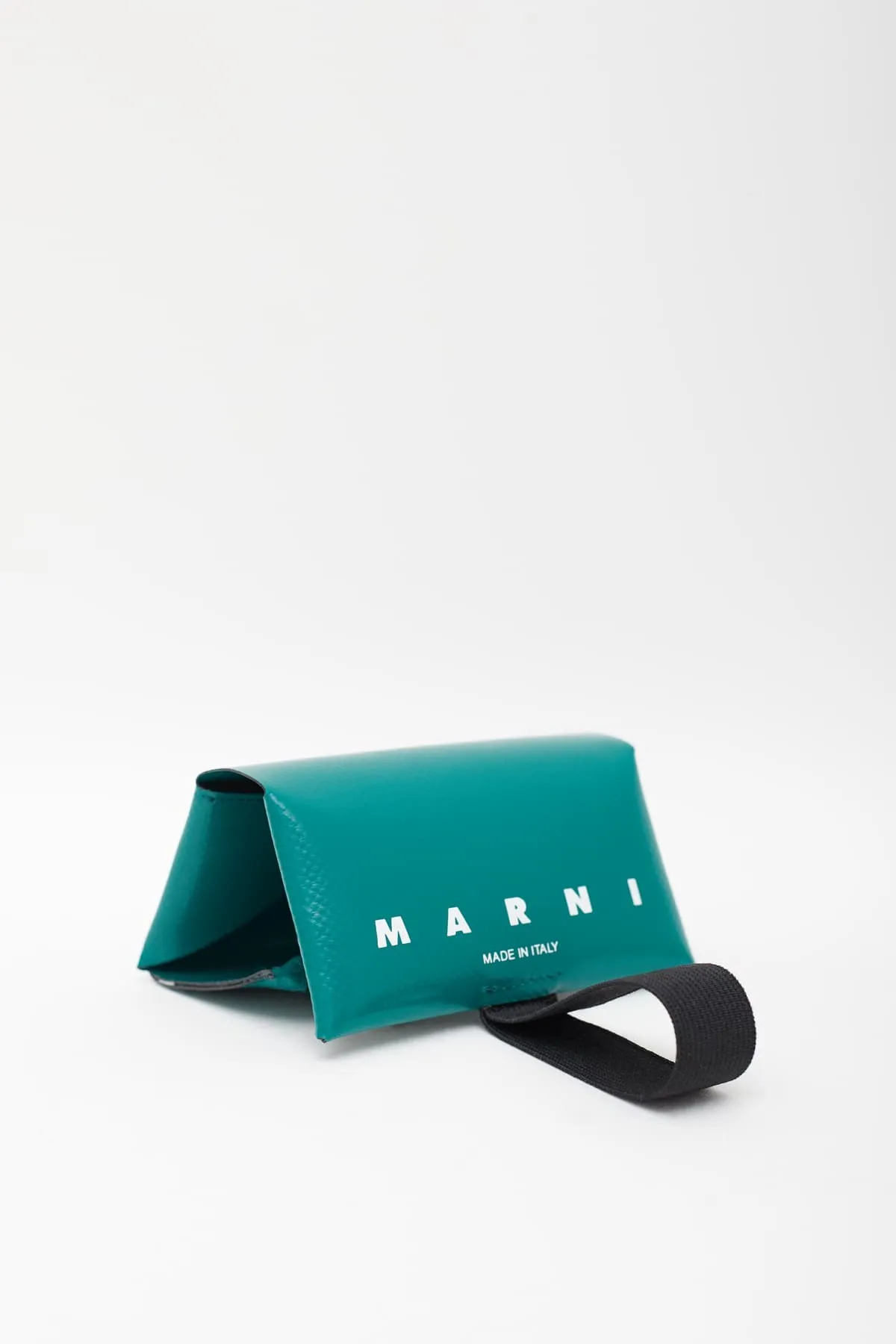 MARNI GREEN PVC ORIGAMI WALLET
