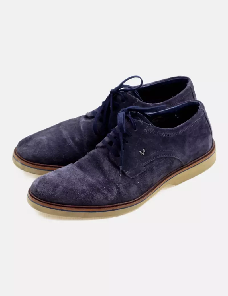 Martinelli Zapato azul acordonado