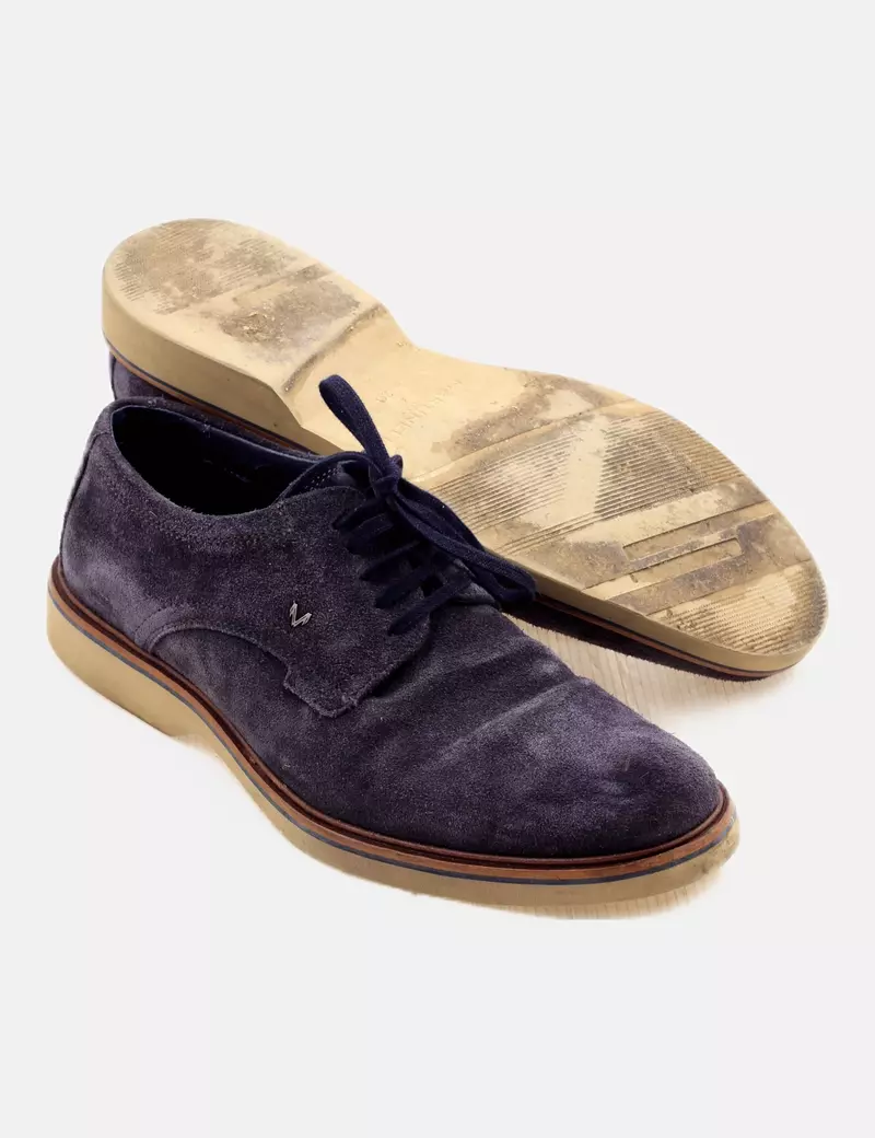 Martinelli Zapato azul acordonado