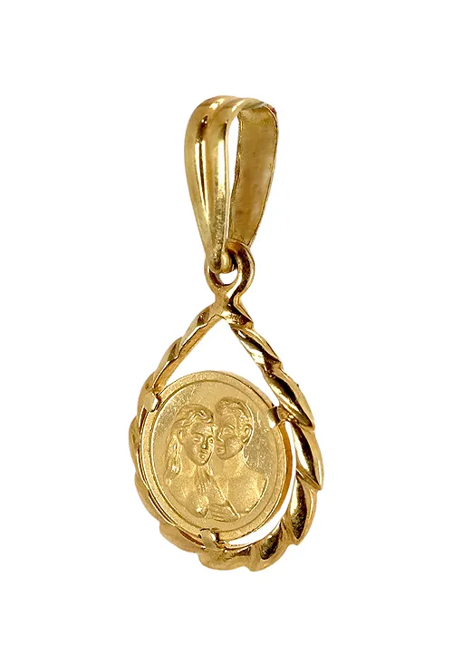 MEDALLA DEL AMOR ORO AMARILLO 18 KTES. 001_09511003