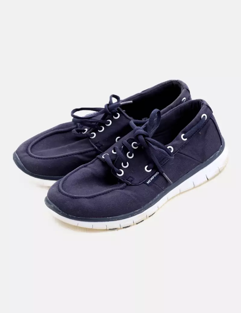Memphis Zapato azul casual