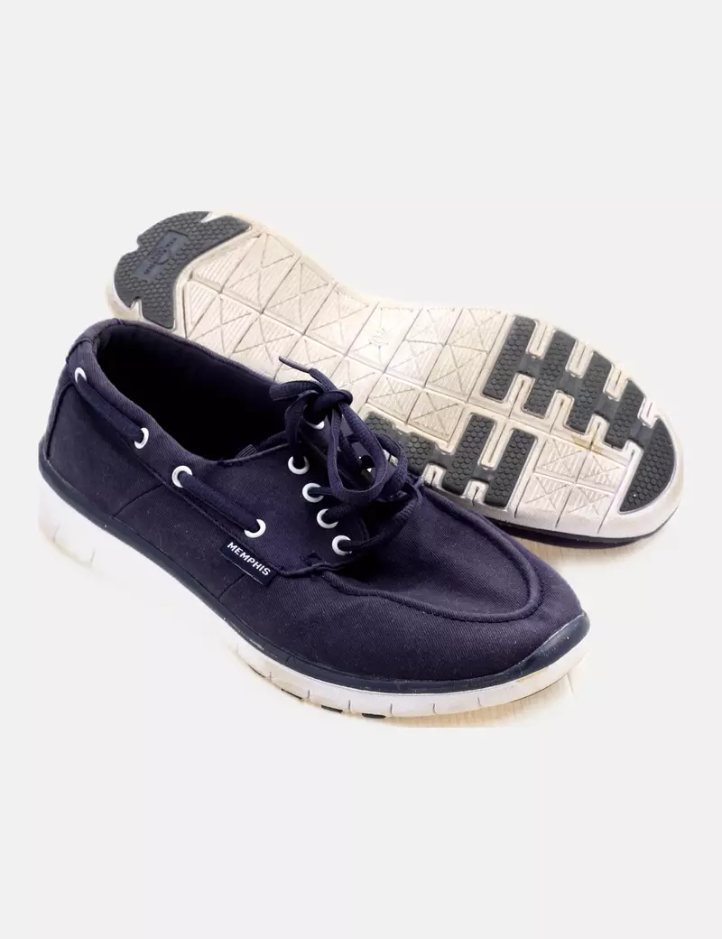 Memphis Zapato azul casual