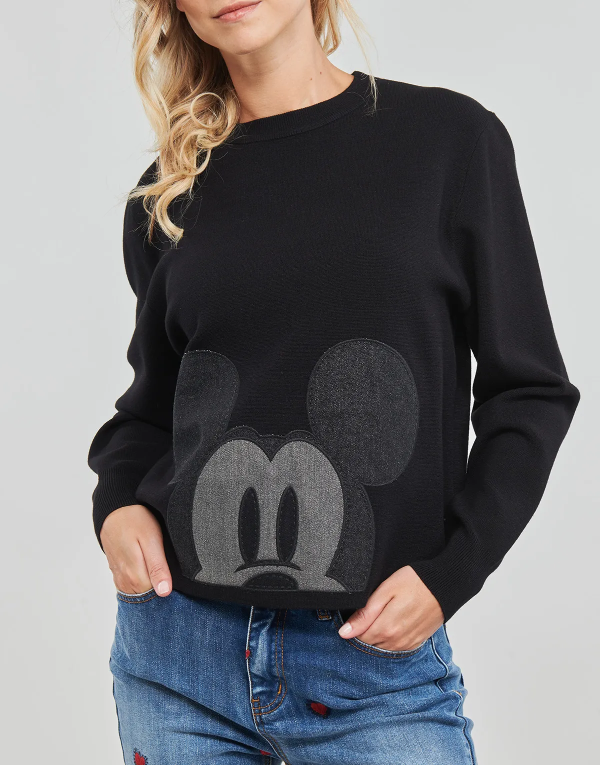 MICKEY PATCH DENIM