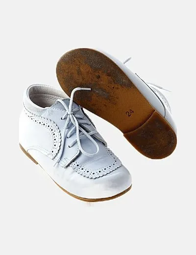 Miguelín Zapato azul acordonado
