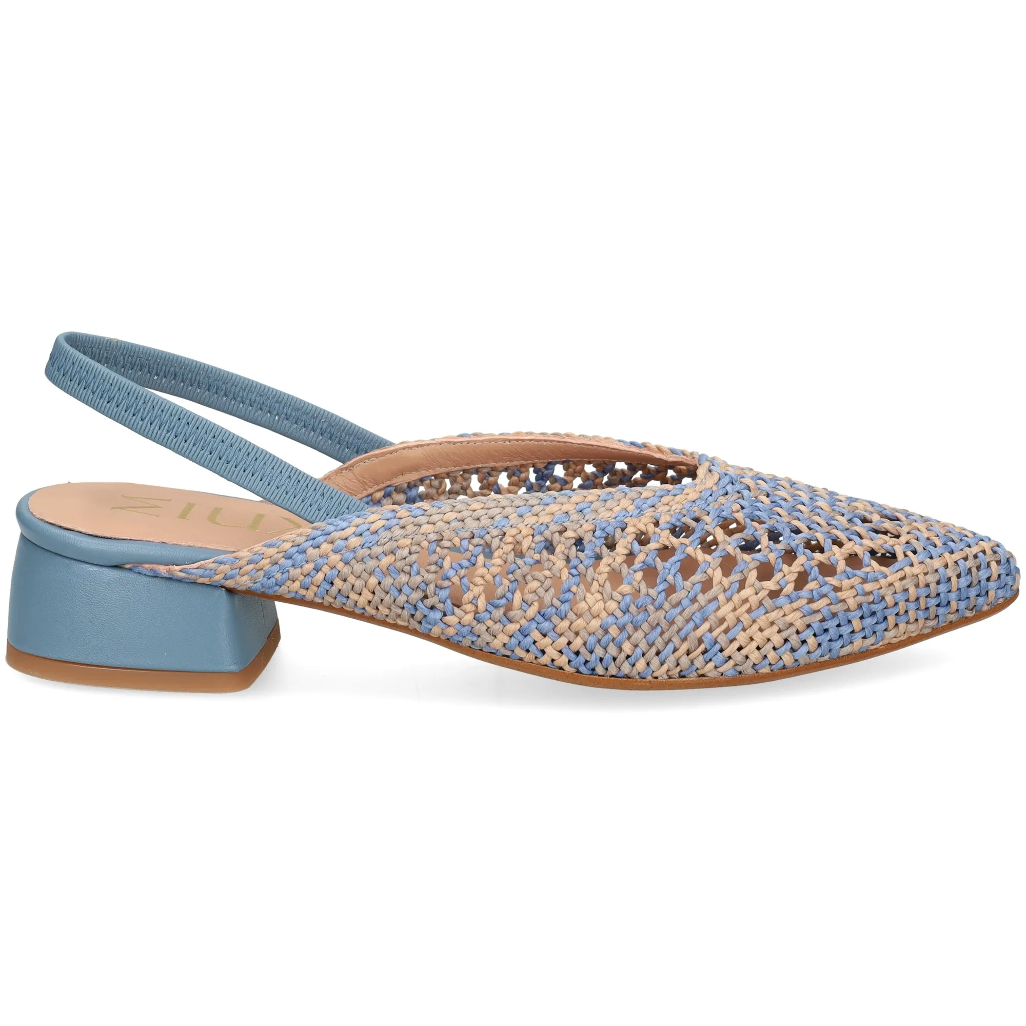 MIUXA Zapatos de tacón bajo MULTI AZUL