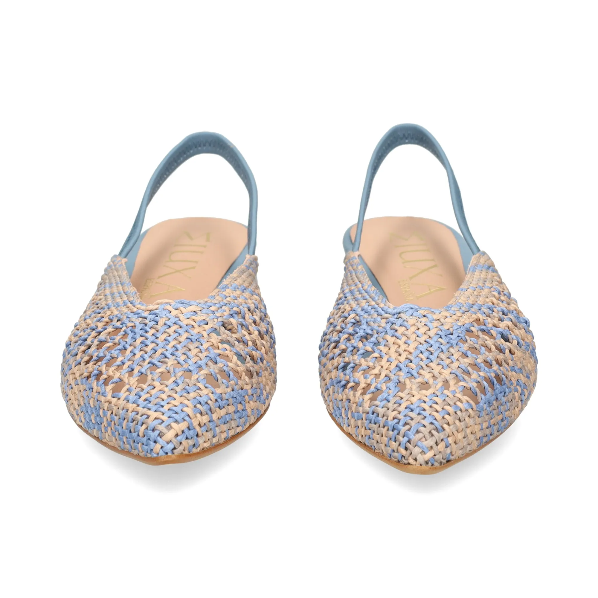 MIUXA Zapatos de tacón bajo MULTI AZUL