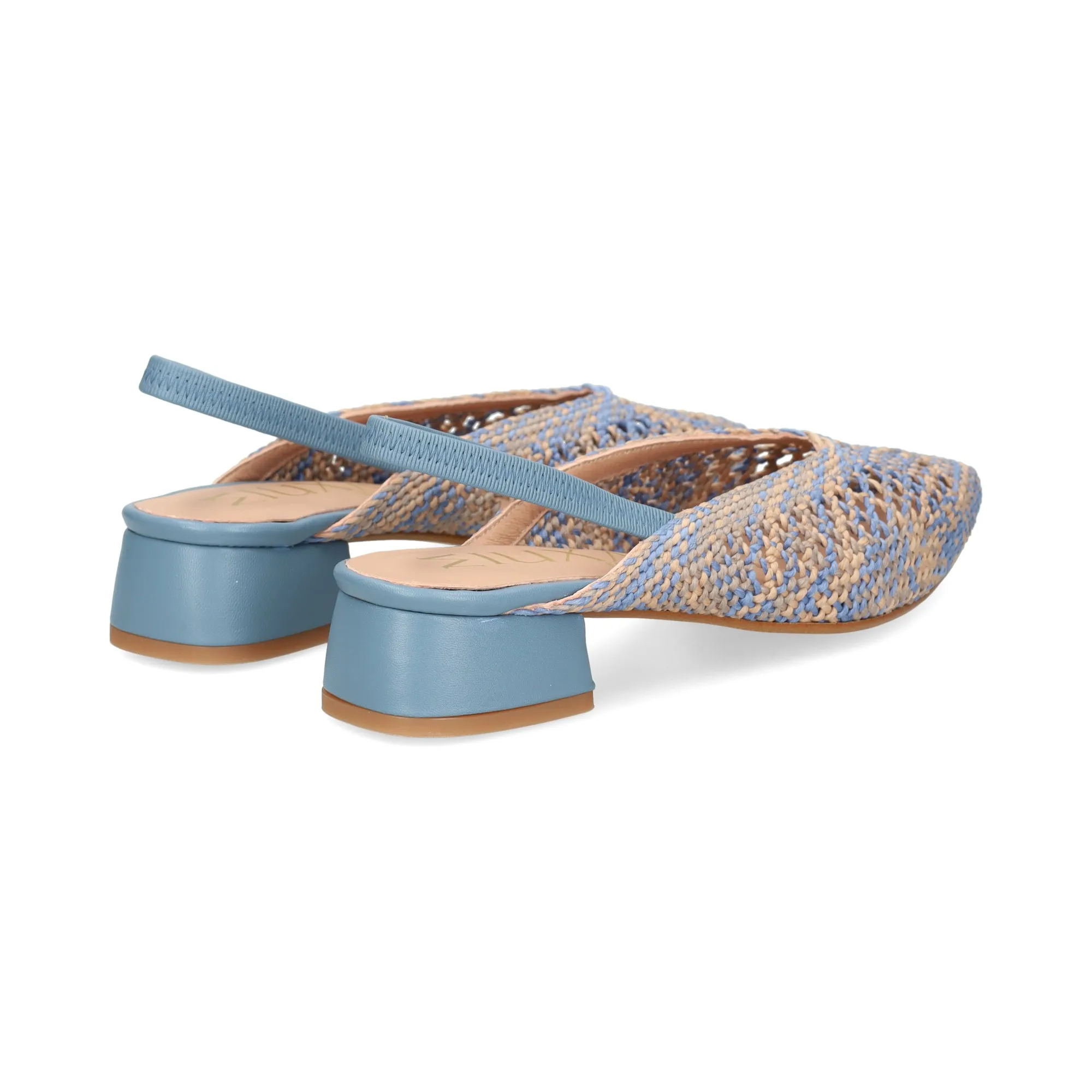 MIUXA Zapatos de tacón bajo MULTI AZUL