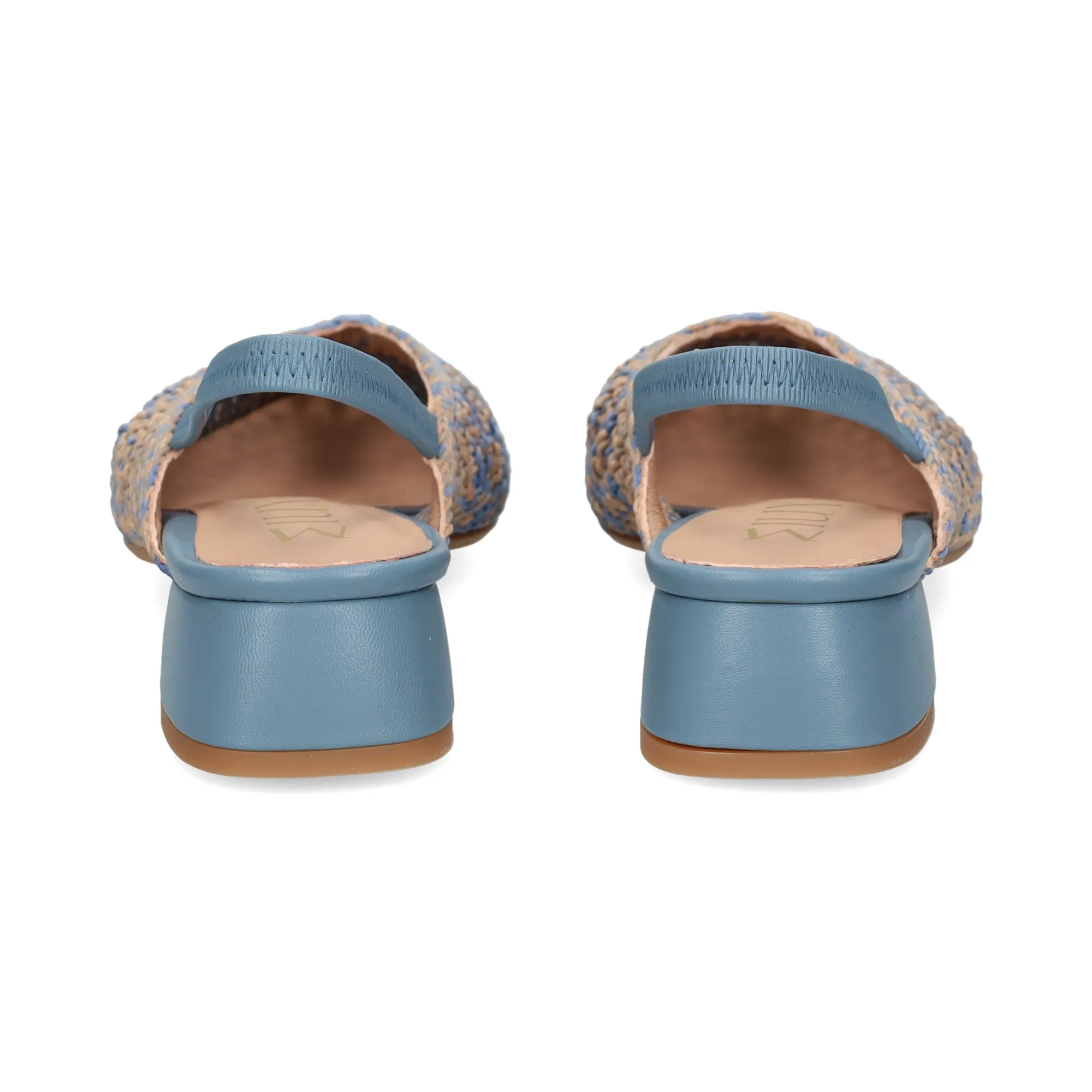 MIUXA Zapatos de tacón bajo MULTI AZUL