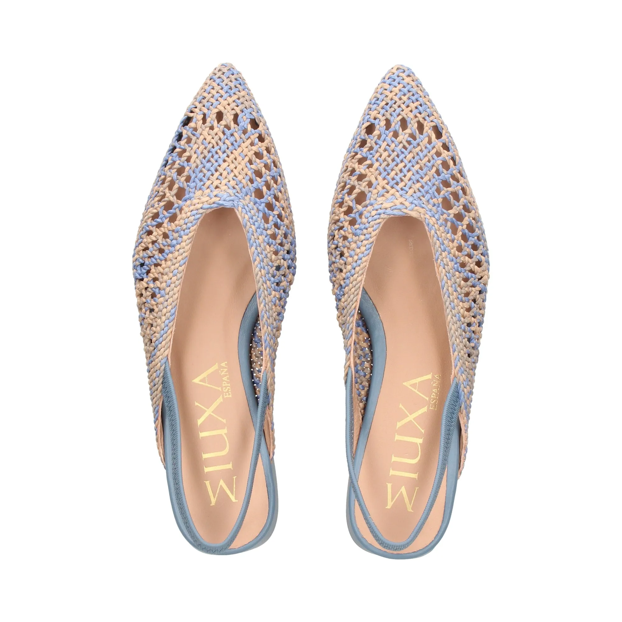 MIUXA Zapatos de tacón bajo MULTI AZUL