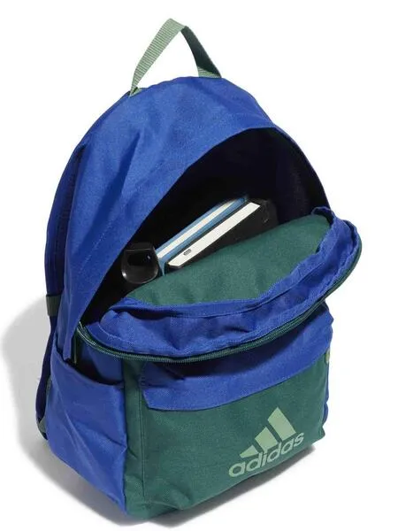 Mochila Adidas Bos Mini 11,5L Verde/Azul Jr