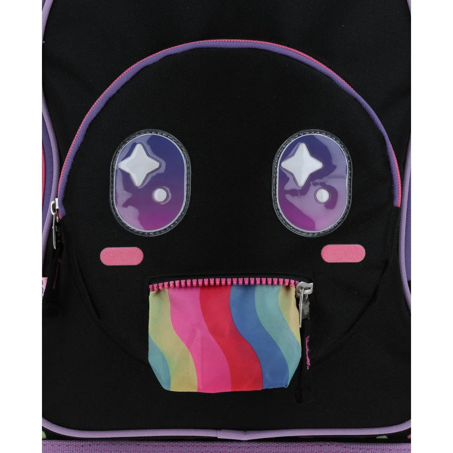 Mochila Con Ruedas Negra Para Nia Happy Girl By Chenson Vom