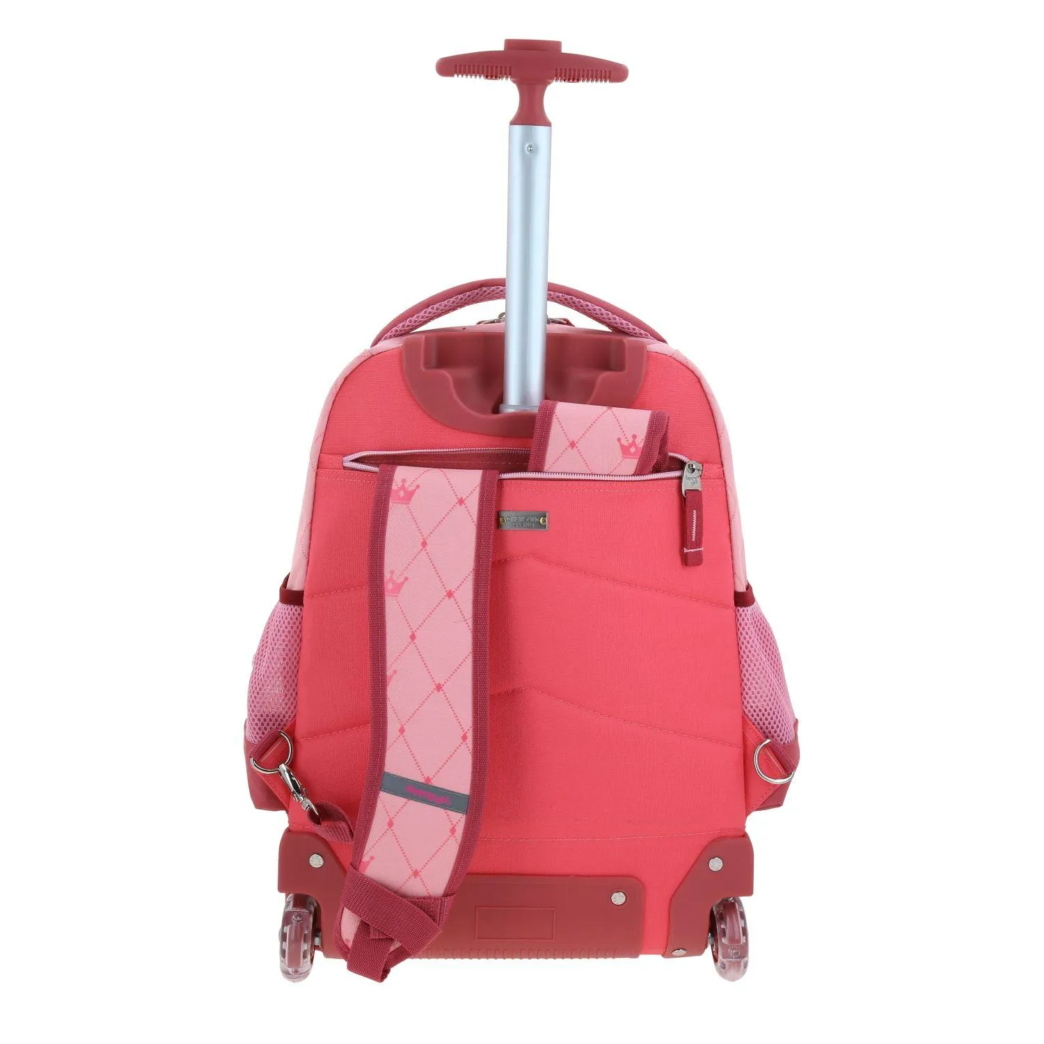Mochila Con Ruedas Rosa Grande Para Nia Happy Girl By Chenson Cast