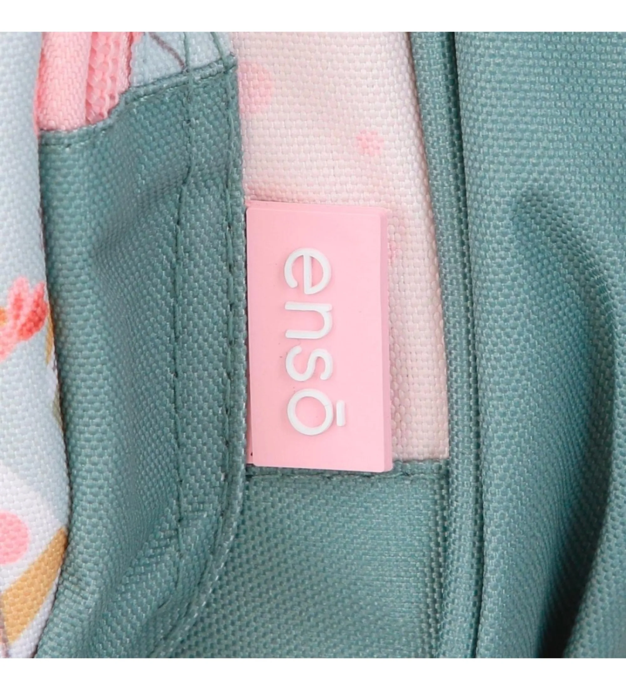 Mochila de paseo Tropical love 32 cm rosa